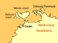 Map of old art sites