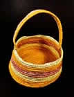 Basket made with Pandanus fibre