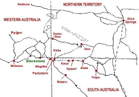 Map of APY communities including Blackstone