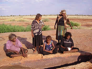 Bush trip to Alice Namitjinpa's country