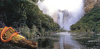 Jim Jim Falls in monsoon